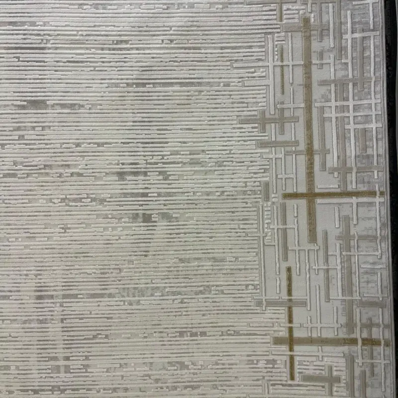 سجاد تركي فوج 36232A كريم ذهبي مقاس 250*350 - سجاد مودرن