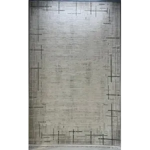 سجاد تركي فوج 36232A كريم رصاصي مقاس 150*220