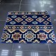 Sadu Sohar navy blue S111 heritage carpet Abu Teir