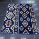 Sadu Sohar navy blue S111 heritage carpet Abu Teir