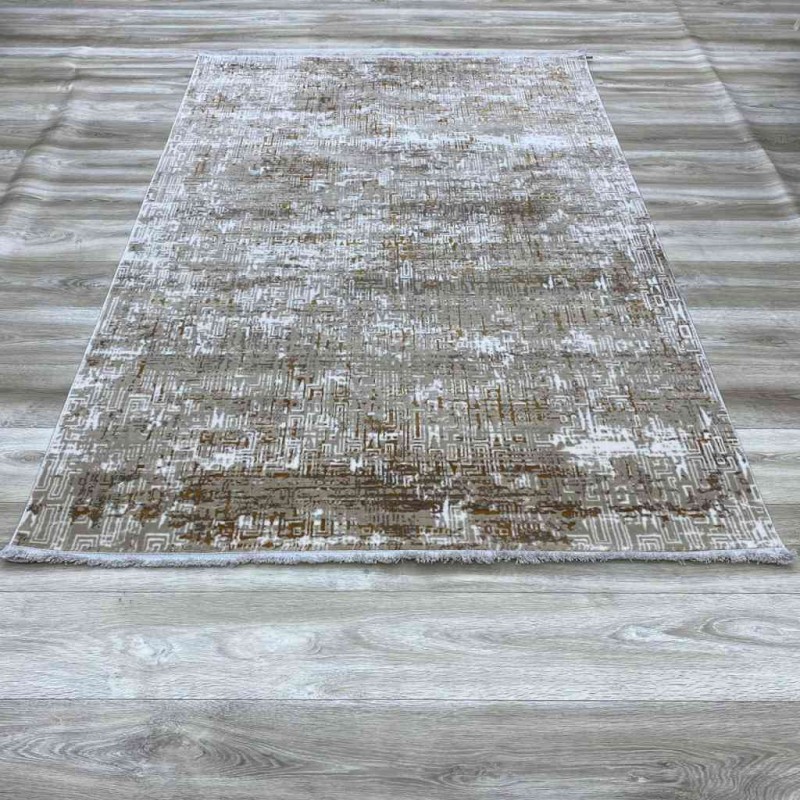 سجاد ميلينيوم بلغاري 9609 ابيض و ذهبي 250*350