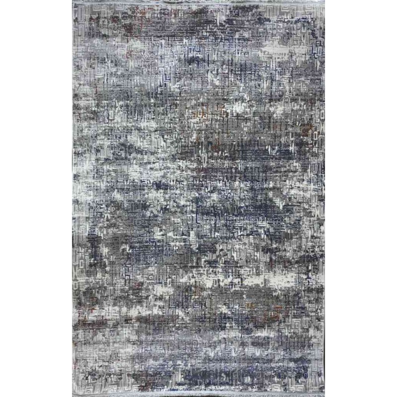 سجاد ميلينيوم بلغاري 9609 ابيض رصاصي غامق 100*200