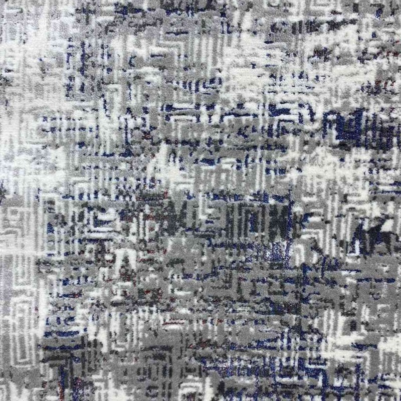 سجاد ميلينيوم بلغاري 9609 ابيض رصاصي غامق 100*200