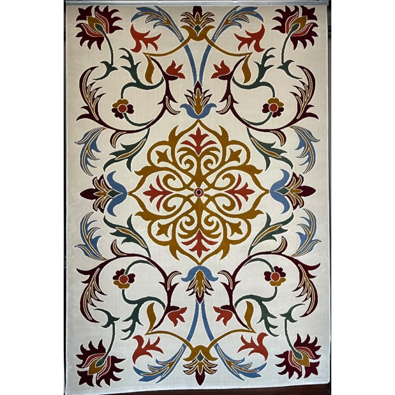 سجاد تركي سوبر ياباني F499A كريم مقاس 100*400