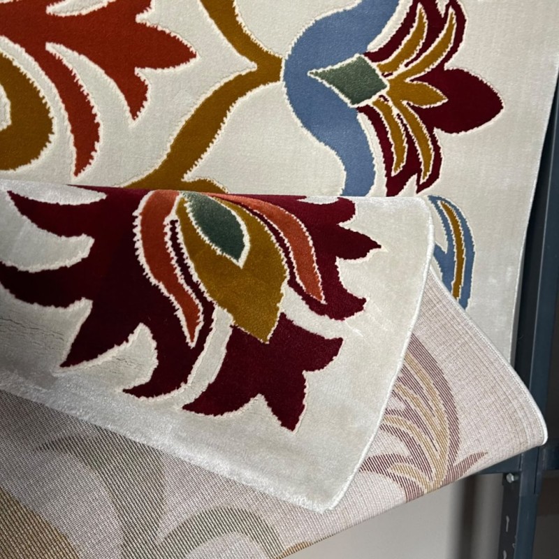 سجاد تركي سوبر ياباني F499A كريم مقاس 100*400