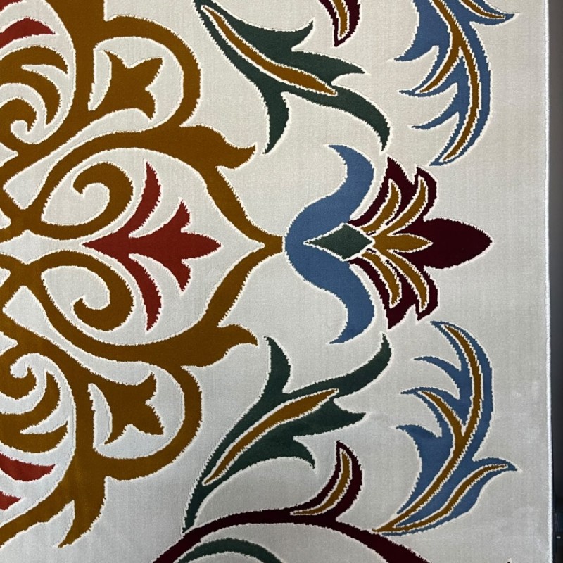 سجاد تركي سوبر ياباني F499A كريم مقاس 100*400