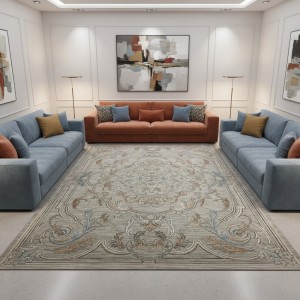 سجاد بوهيمي تركي اثينا 40083A بيج مقاس 200*200