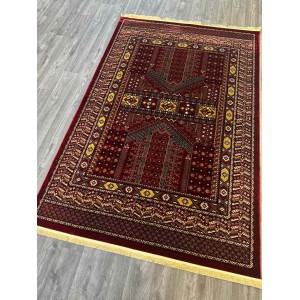 سجاد بخارى تركي P1138 احمر مقاس 100*200