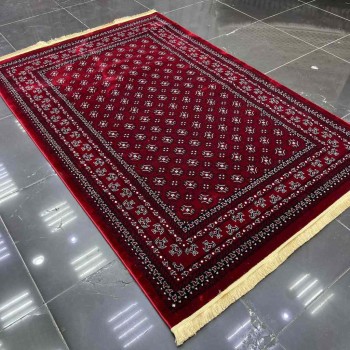 سجاد بخارى تركي 749 احمر مقاس 150*220