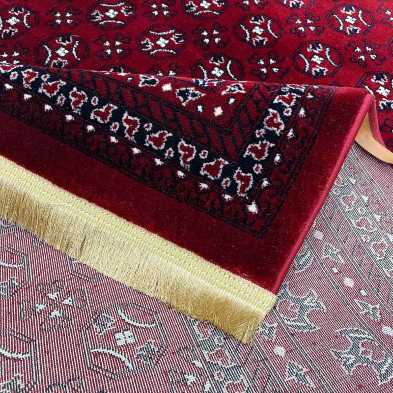سجاد بخارى تركي 749 احمر مقاس 150*220