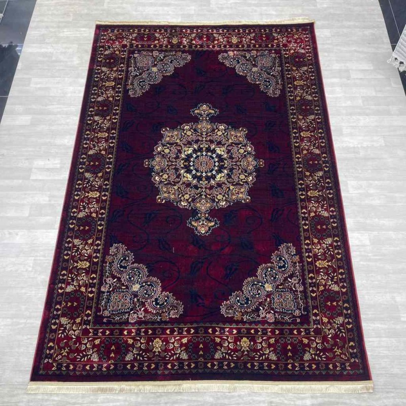 سجاد بخارى تركي p0916 احمر مقاس 100*200