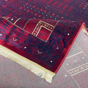 سجاد بخارى تركي p1056 احمر مقاس 150*220