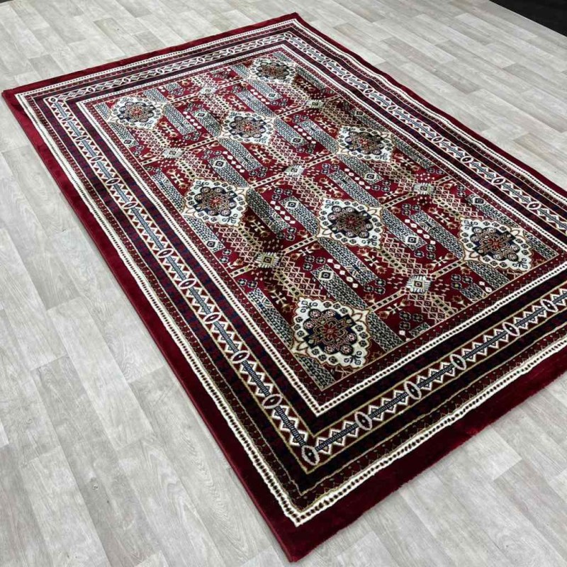 سجاد بخارى تركي p0856 احمر مقاس 80*150