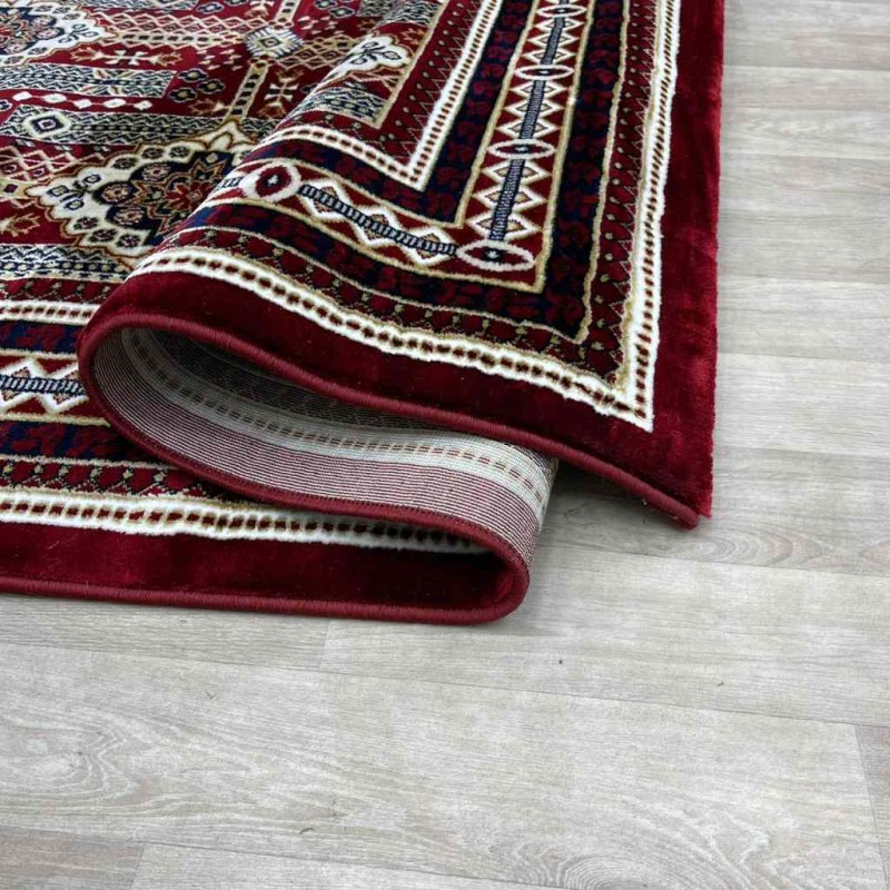 سجاد بخارى تركي p0856 احمر مقاس 80*150