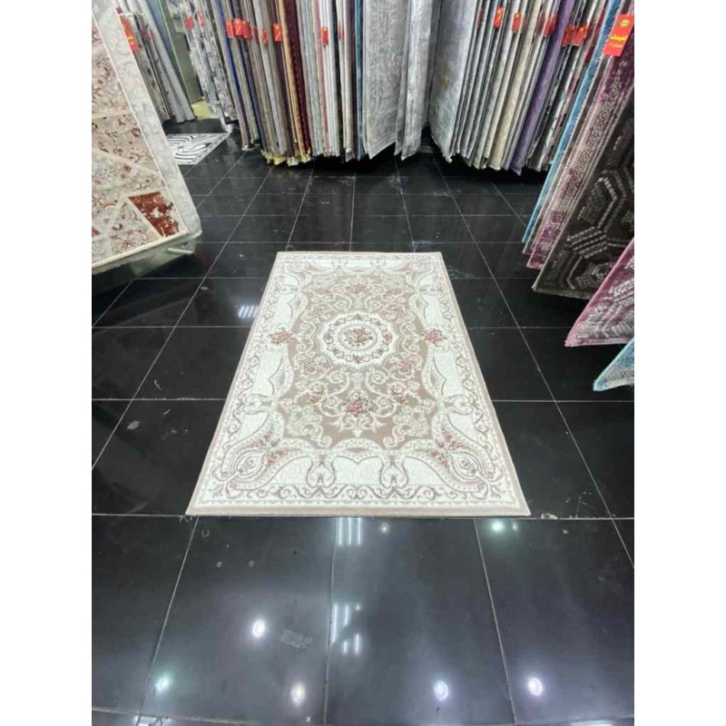 سجاد تركي دايمنت كشمير S021A بيج فاتح