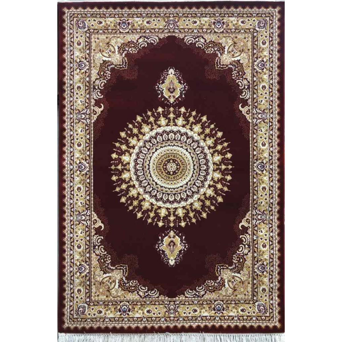 سجاد تركي دايمونت احمر عنابي