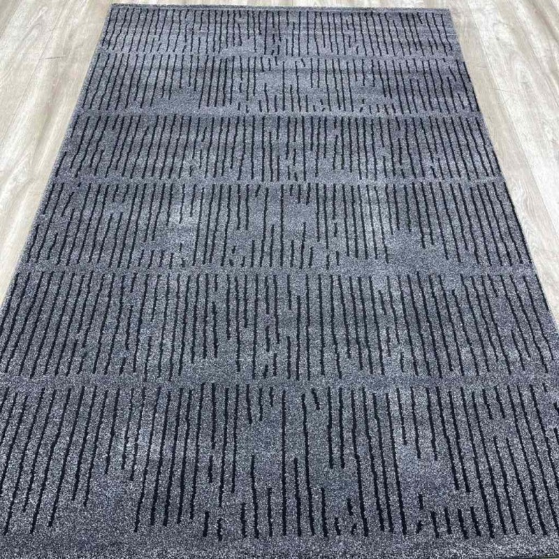 سجاد ايليت تركي 13771 رصاصي غامق مقاس 150*220