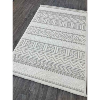 سجاد خيش تركي 10429 لون رصاصي مقاس 300*400