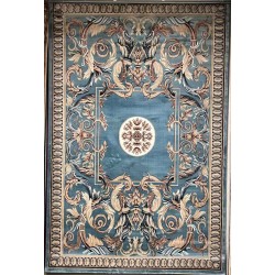 سجاد تركي ماجيستا p1594 سماوي مقاس 80*150