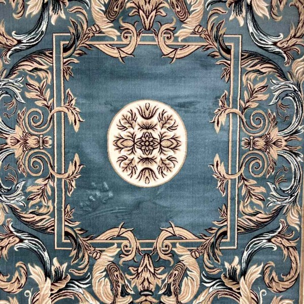 سجاد تركي ماجيستا p1594 سماوي مقاس 150*220