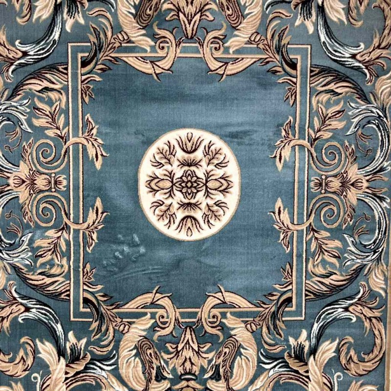 سجاد تركي ماجيستا p1594 سماوي مقاس 300*400