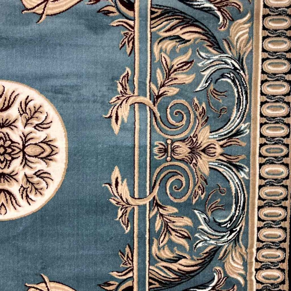 سجاد تركي ماجيستا p1594 سماوي مقاس 80*150