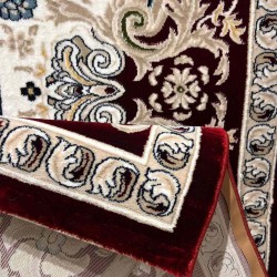 سجاد تركي ماجيستا p1445 احمر مقاس 80*150