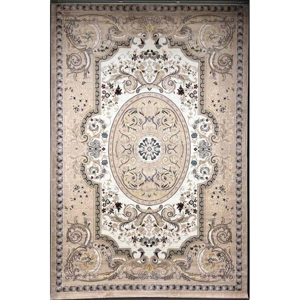 سجاد تركي ماجيستا p1445 بيج فاتح مقاس 400*500