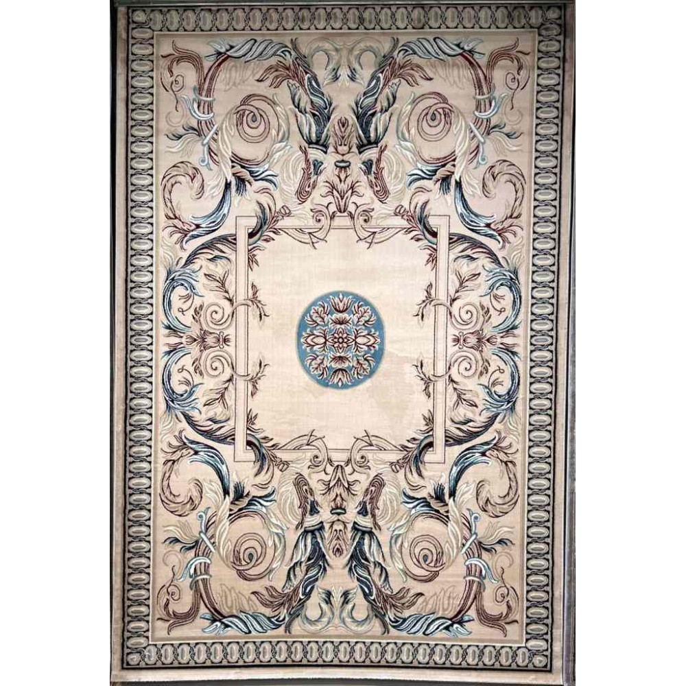 سجاد تركي ماجيستا p1594 بيج فاتح مقاس 400*500