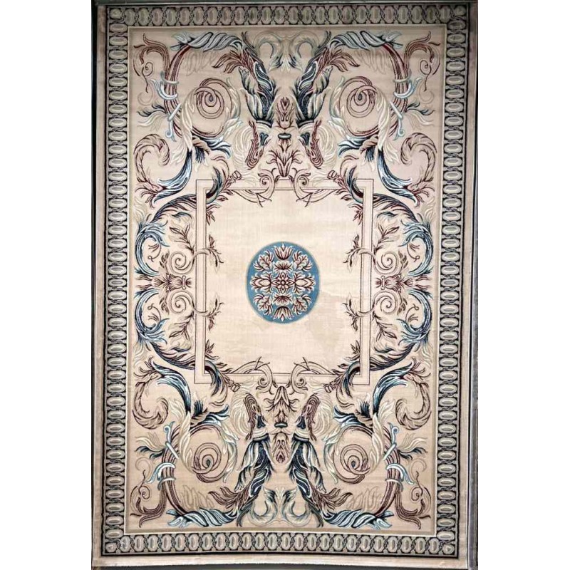 سجاد تركي ماجيستا p1594 بيج فاتح مقاس 80*150