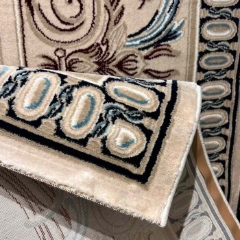 سجاد تركي ماجيستا p1594 بيج فاتح مقاس 80*150