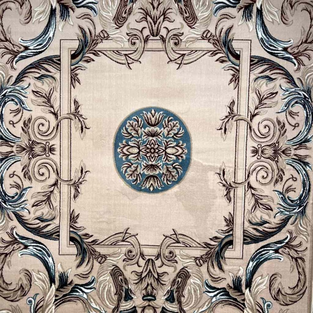 سجاد تركي ماجيستا p1594 بيج فاتح مقاس 400*500