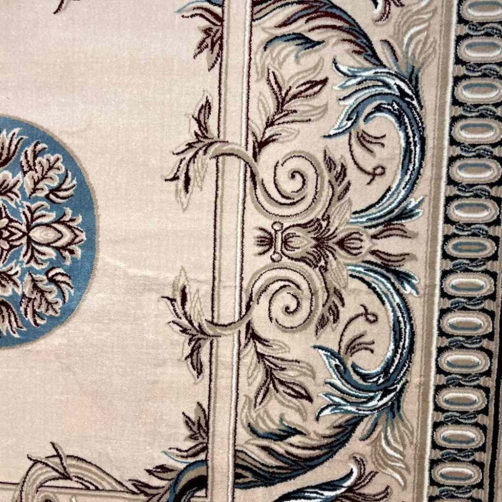 سجاد تركي ماجيستا p1594 بيج فاتح مقاس 400*500