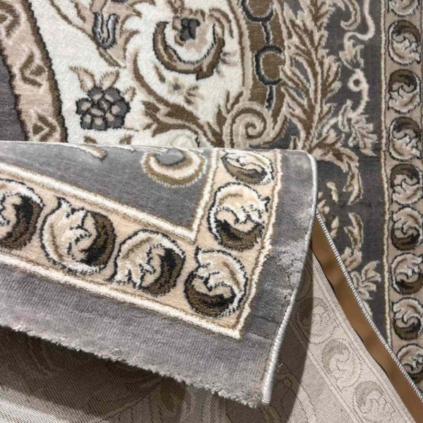 سجاد تركي ماجيستا p1445 رصاصي فاتح مقاس 100*200
