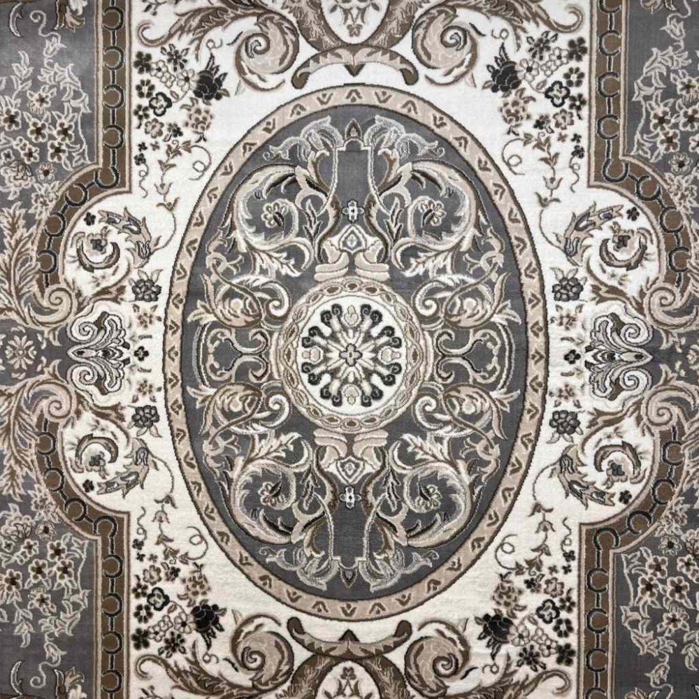 سجاد تركي ماجيستا p1445 رصاصي فاتح مقاس 80*150