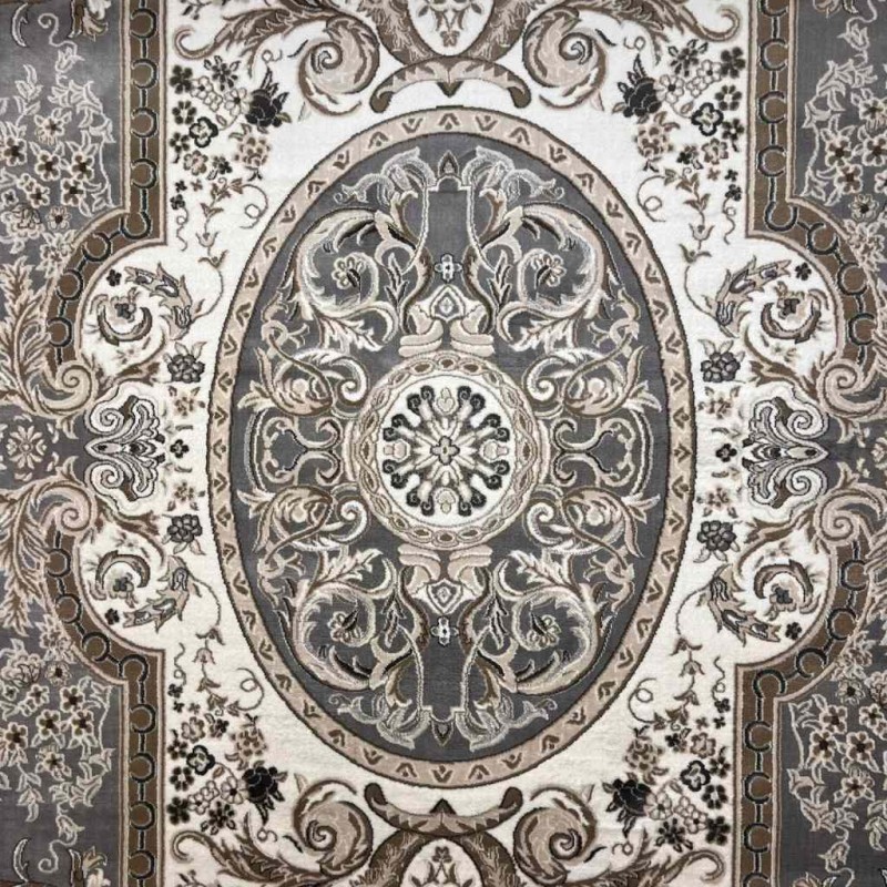 سجاد تركي ماجيستا p1445 رصاصي فاتح مقاس 80*150