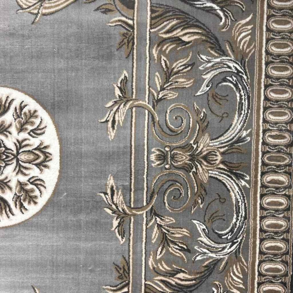 سجاد تركي ماجيستا p1594 رصاصي فاتح مقاس 400*500