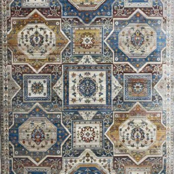 سجاد جورجي سامبا حرير 0652A سماوي 200*300