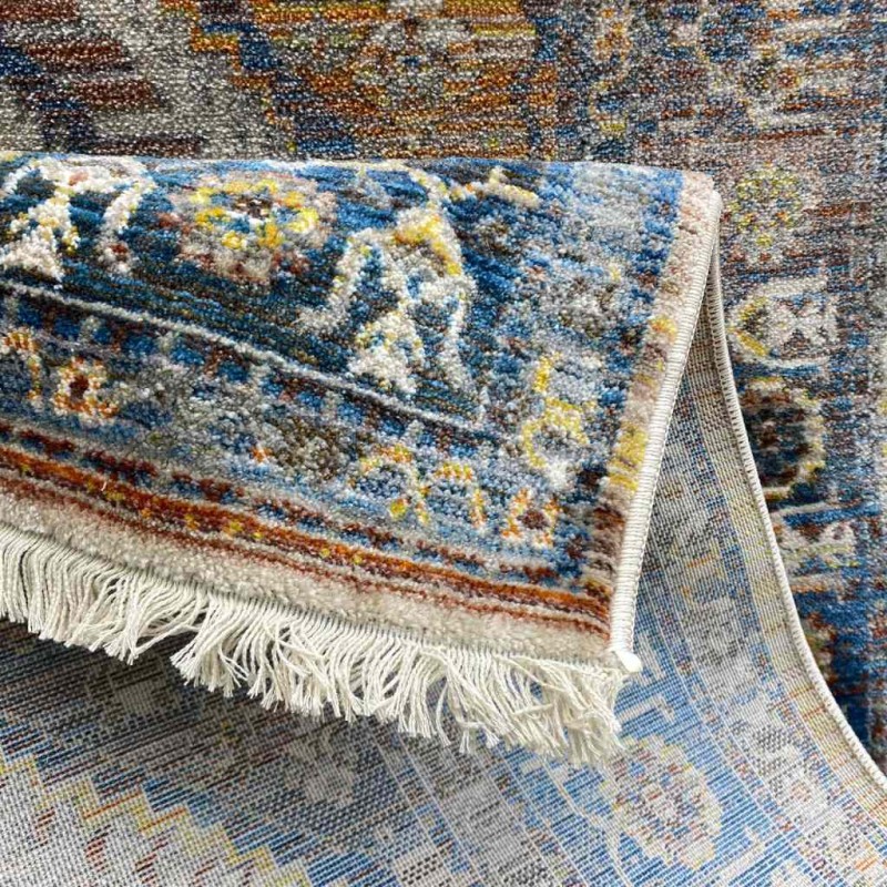 سجاد جورجي سامبا حرير 0658A سماوي 150*230