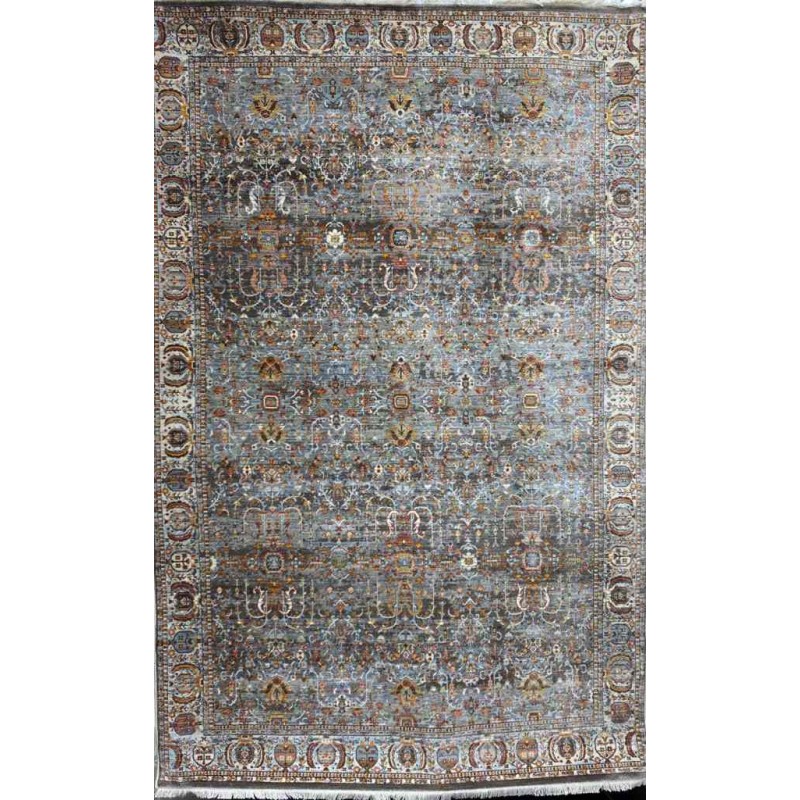 سجاد جورجي سامبا حرير 0730A رصاصي 300*400