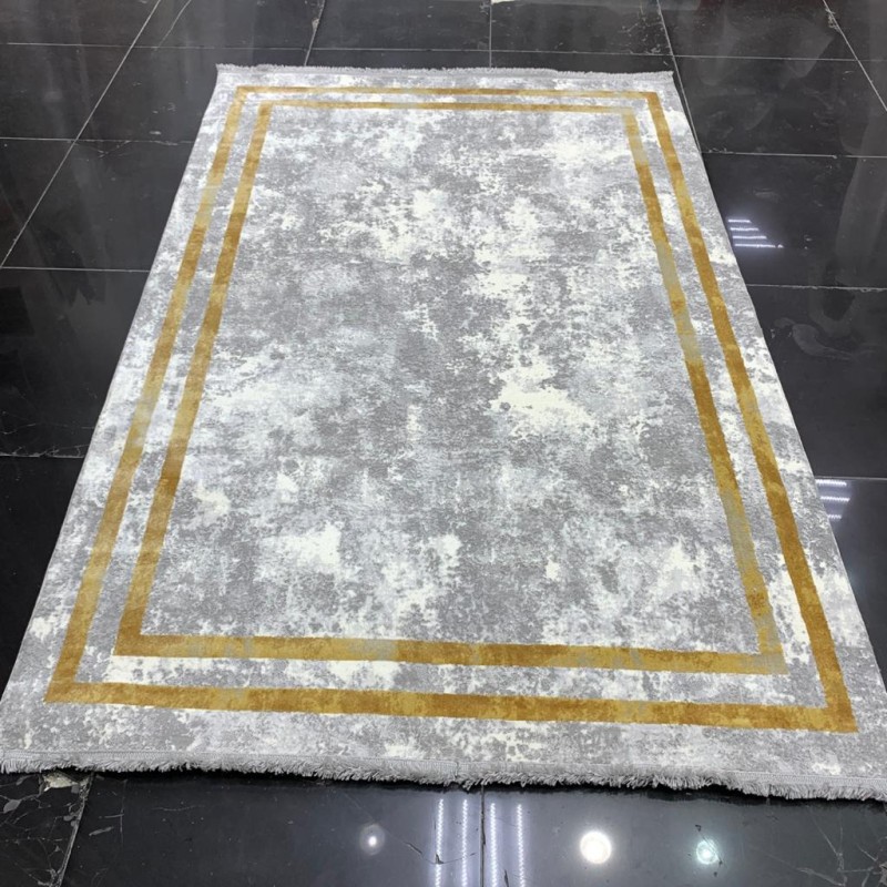 سجاد تركي نيو سوفت 52 رصاصي فاتح مع ذهبي