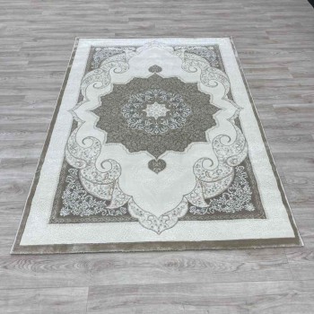 سجاد تركي باريس مودرن ناعم 0DS90Z بيج بيج فاتح مقاس 250*350