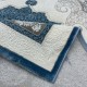 Turkish Paris carpet modern soft 0DS90Z blue light beige size 200*200 Turkish Paris carpet modern soft 0DS90Z blue light beige size 200*200