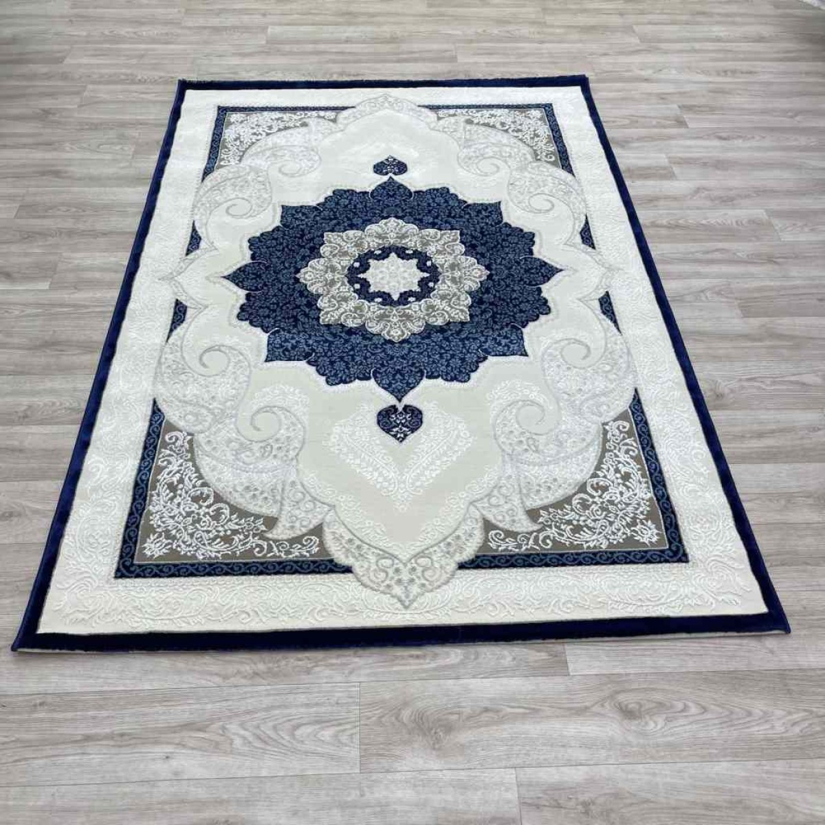 سجاد تركي باريس مودرن ناعم 0DS90Z كحلي بيج فاتح مقاس 400*400 سجاد تركي باريس مودرن ناعم 0DS90Z كحلي بيج فاتح مقاس 400*400