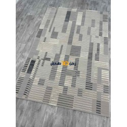 سجاد تركي اطار برواز رويا 37 رصاصي غامق مقاس 80*150 سجاد تركي اطار برواز رويا 37 رصاصي غامق مقاس 80*150