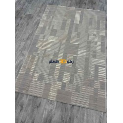 سجاد تركي اطار برواز رويا 37 رصاصي مقاس 80*150 سجاد تركي اطار برواز رويا 37 رصاصي مقاس 80*150