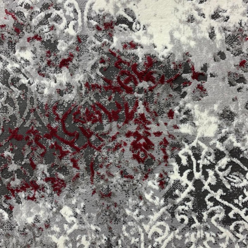 سجاد تركي صافي 9470 موف و رصاصي