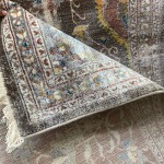 سجاد تركي سامبا حرير  232 اخضر بني
