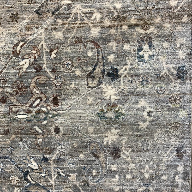 سجاد تركي سامبا حرير  305 رصاصي بيج