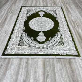 سجاد سيلك هاندا تركي P964C اخضر مقاس 300*400